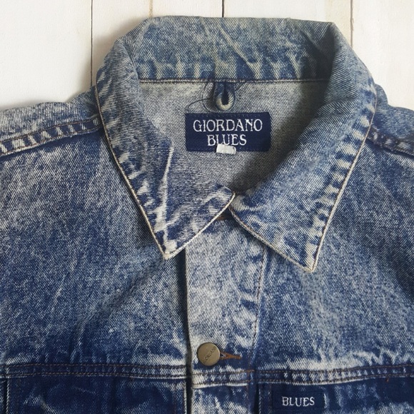 True Vintage Mens Stonewashed Jean Jacket Medium - Picture 2 of 4